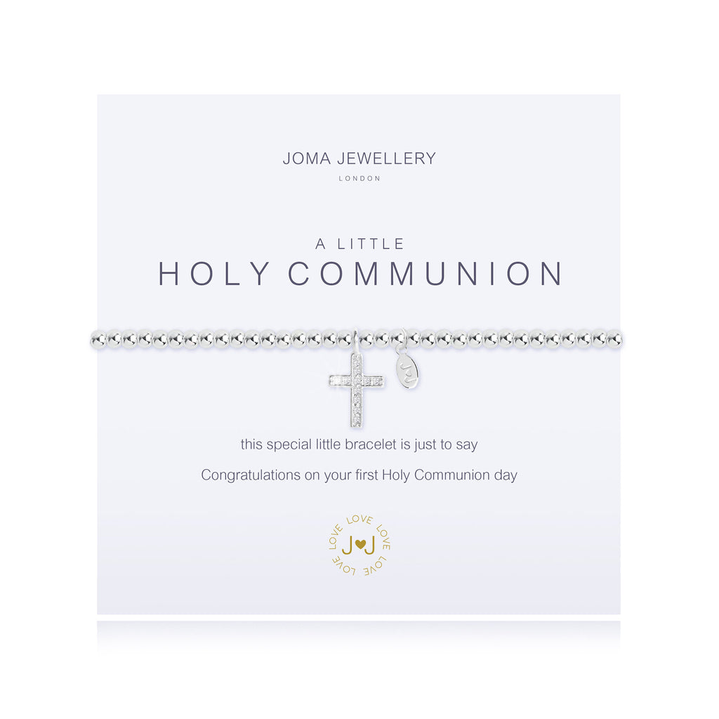 First Holy Communion Silver Bracelet Gift